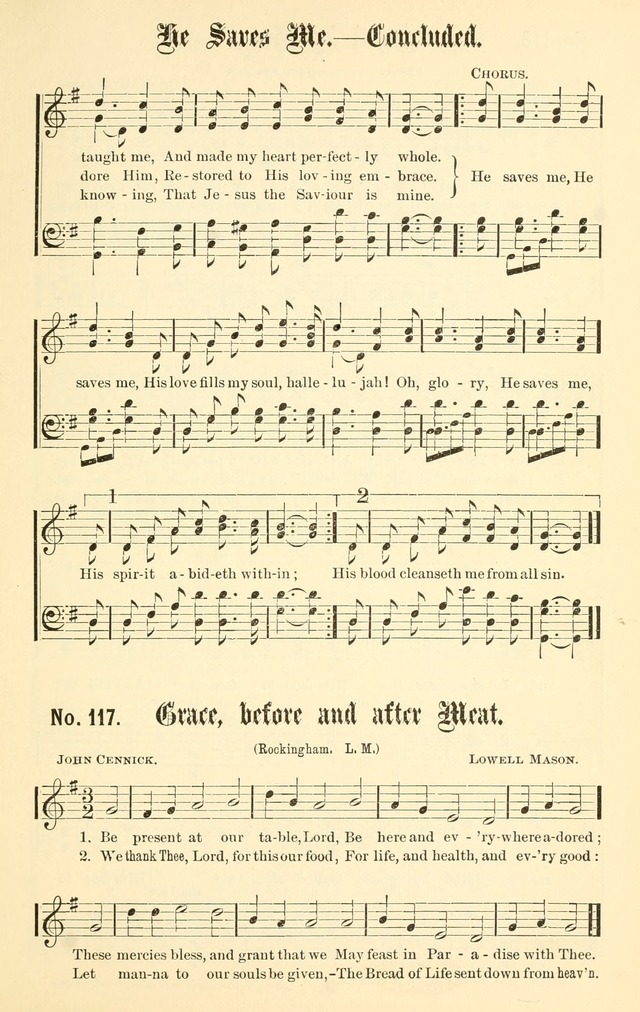 Sacred Songs No. 1: compiled and arranged for use in gospel meetings, Sunday schools, prayer meetings and other religious services page 119