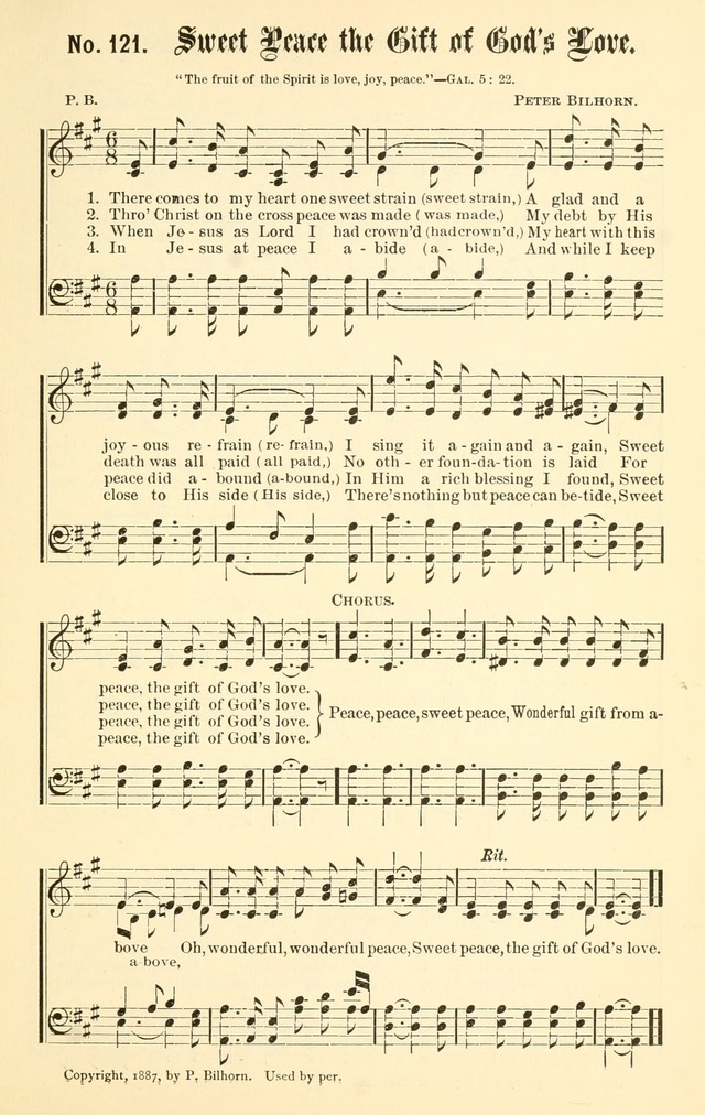Sacred Songs No. 1: compiled and arranged for use in gospel meetings, Sunday schools, prayer meetings and other religious services page 123