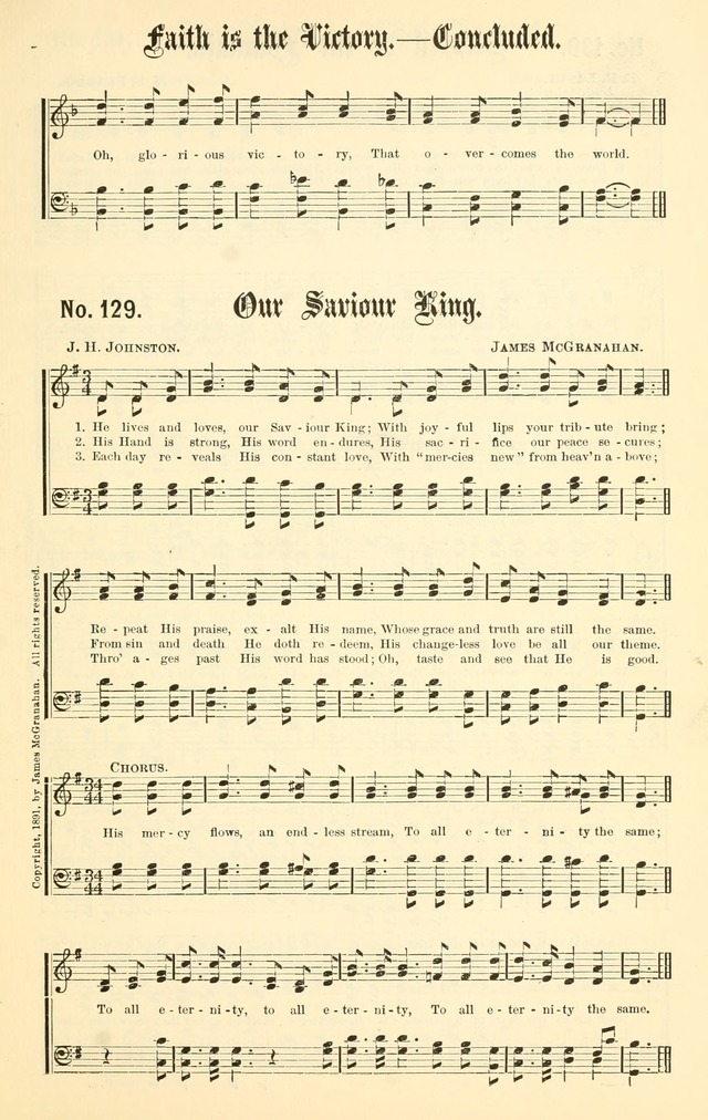 Sacred Songs No. 1: compiled and arranged for use in gospel meetings, Sunday schools, prayer meetings and other religious services page 131