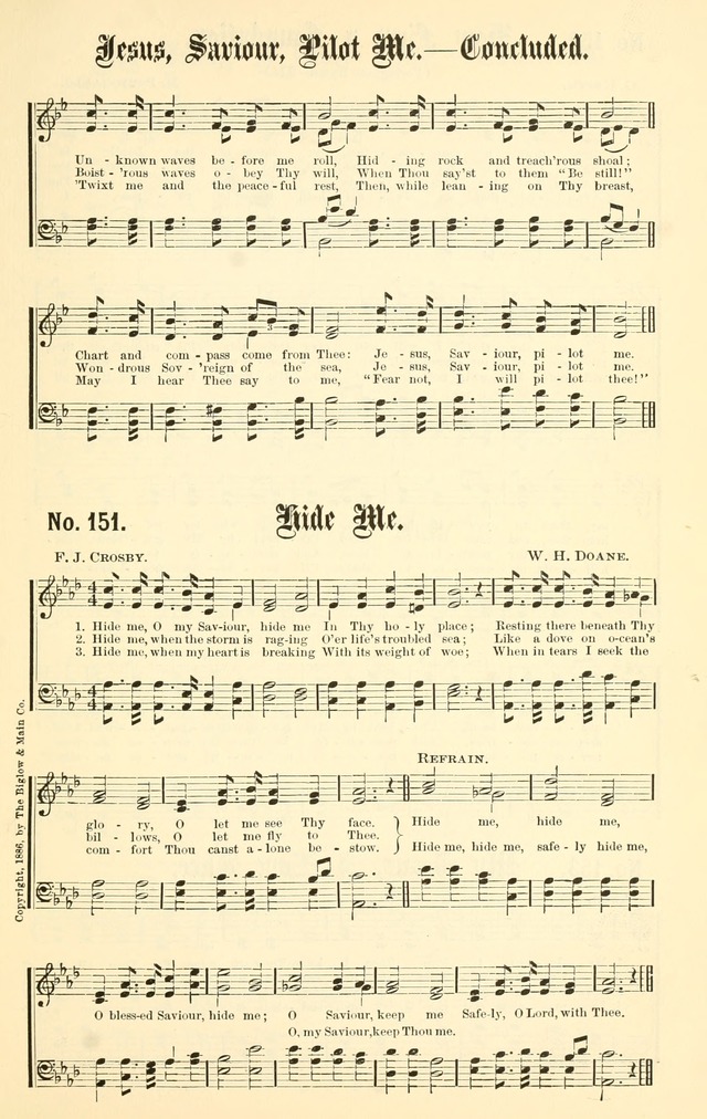 Sacred Songs No. 1: compiled and arranged for use in gospel meetings, Sunday schools, prayer meetings and other religious services page 147