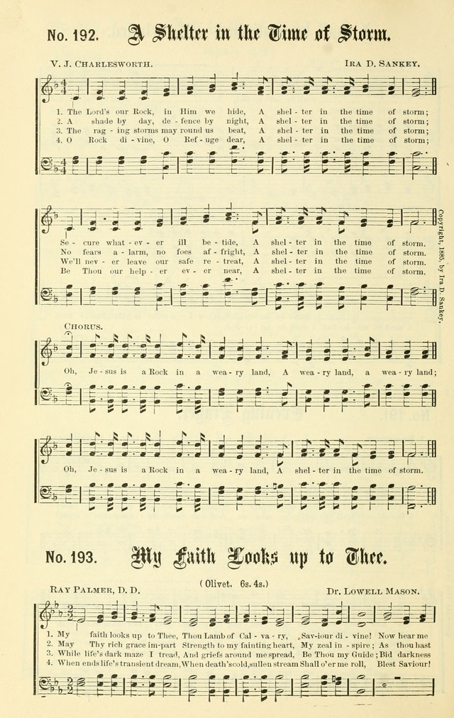 Sacred Songs No. 1: compiled and arranged for use in gospel meetings, Sunday schools, prayer meetings and other religious services page 176