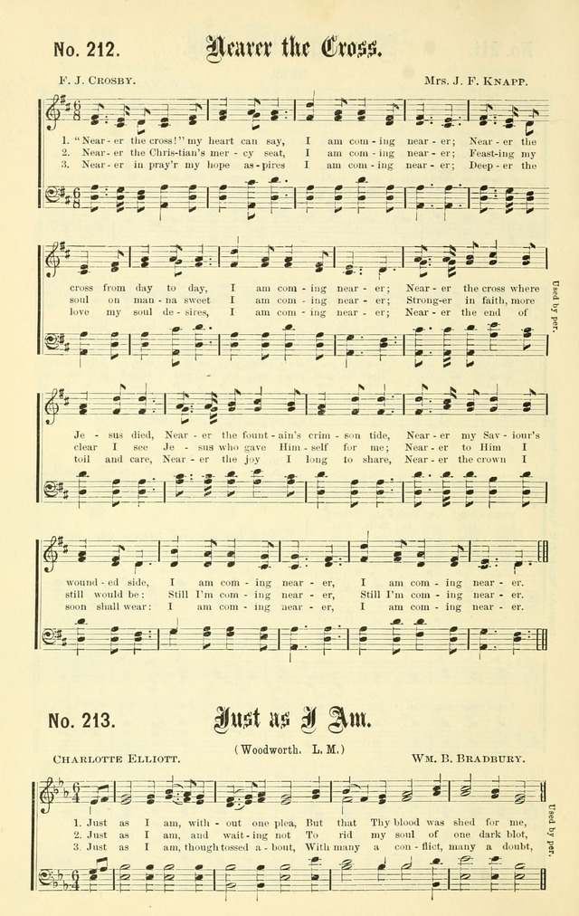 Sacred Songs No. 1: compiled and arranged for use in gospel meetings, Sunday schools, prayer meetings and other religious services page 190