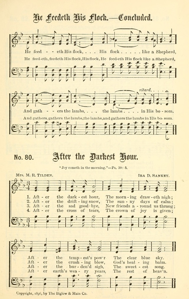 Sacred Songs No. 1: compiled and arranged for use in gospel meetings, Sunday schools, prayer meetings and other religious services page 81