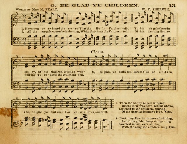 The Shining Star : A New Collection of Hymns and Tunes for Sunday Schools page 12