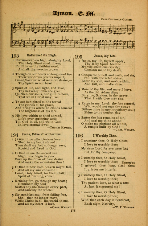 Sunlit Songs: for use in meetings for Christian worship or work page 175