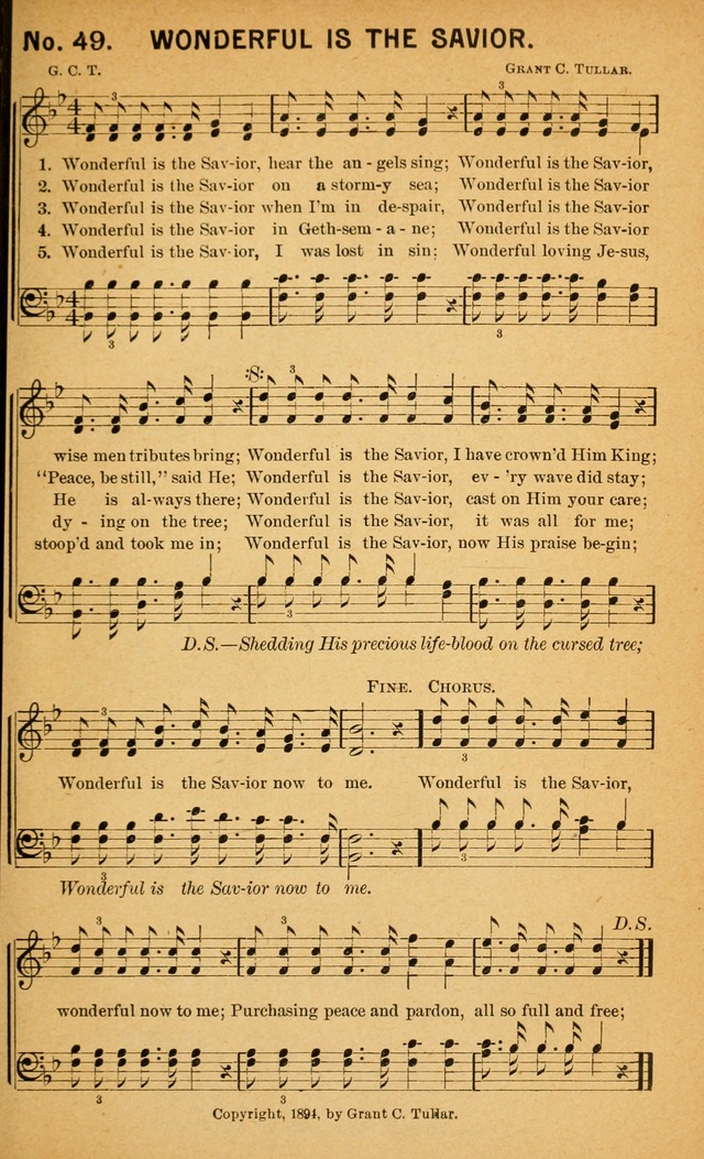 Sermons in Song: for use in Gospel meetings and other religious services page 52