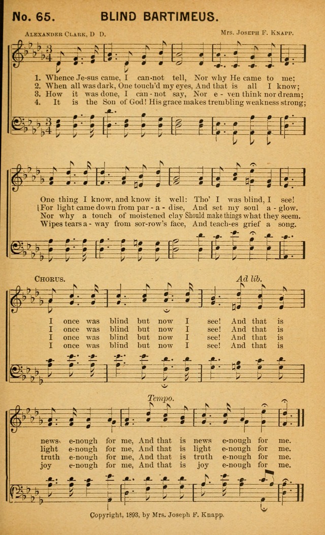 Sermons in Song: for use in Gospel meetings and other religious services page 68