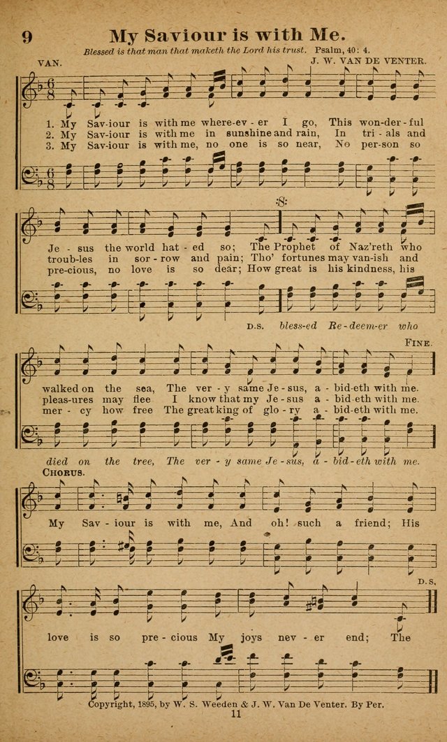 The Seed Sower: a collection of songs for Sunday schools and gospel meetings page 11