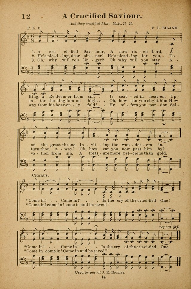 The Seed Sower: a collection of songs for Sunday schools and gospel meetings page 14