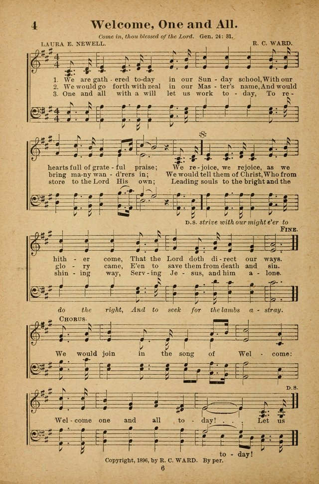 The Seed Sower: a collection of songs for Sunday schools and gospel meetings page 6