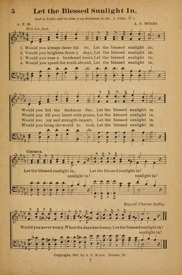The Seed Sower: a collection of songs for Sunday schools and gospel meetings page 7