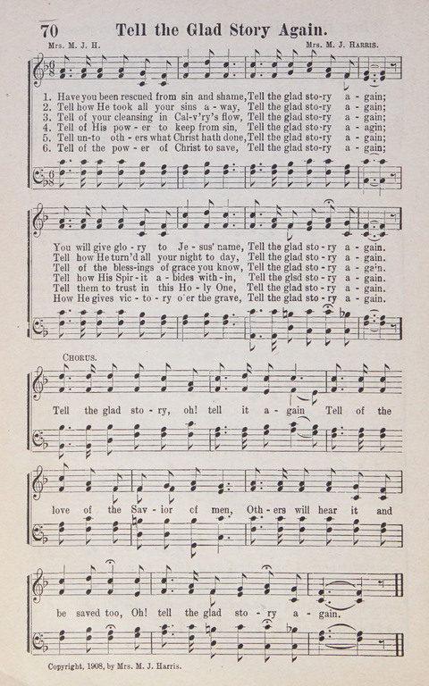 Spiritual Songs page 71