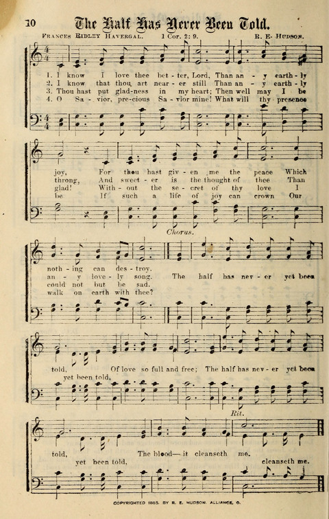 Spiritual Songs No. 2: for Gospel Meetings and the Sunday school page 10