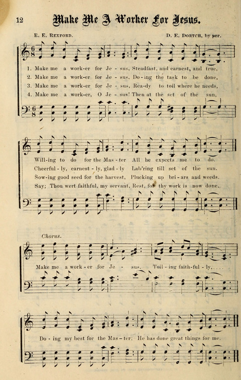 Spiritual Songs No. 2: for Gospel Meetings and the Sunday school page 12