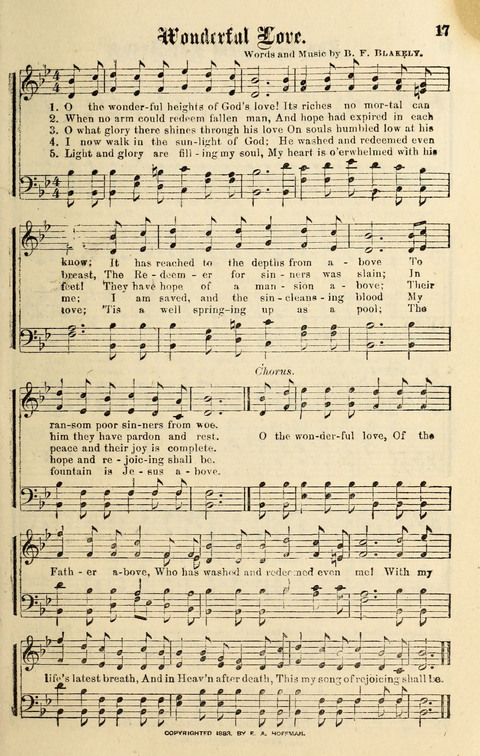 Spiritual Songs No. 2: for Gospel Meetings and the Sunday school page 17