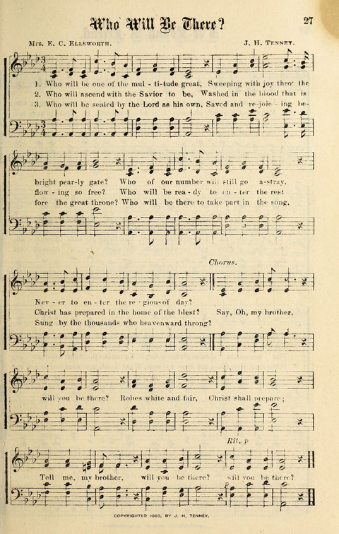 Spiritual Songs No. 2: for Gospel Meetings and the Sunday school page 27