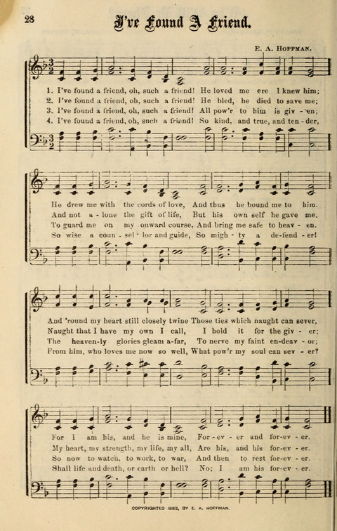 Spiritual Songs No. 2: for Gospel Meetings and the Sunday school page 28