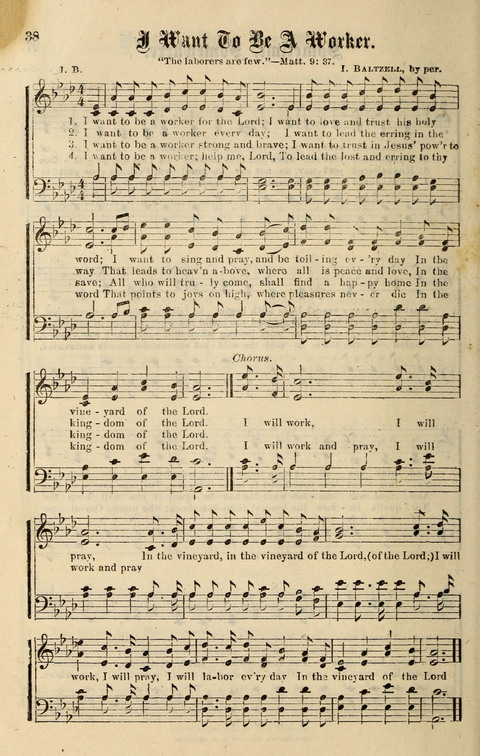 Spiritual Songs No. 2: for Gospel Meetings and the Sunday school page 38