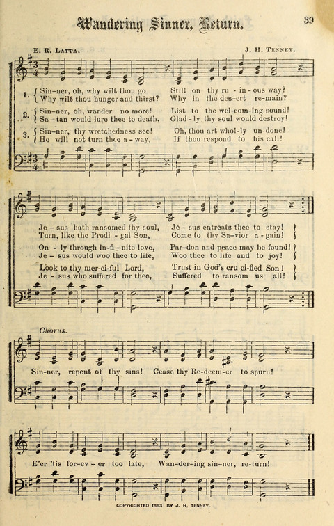 Spiritual Songs No. 2: for Gospel Meetings and the Sunday school page 39