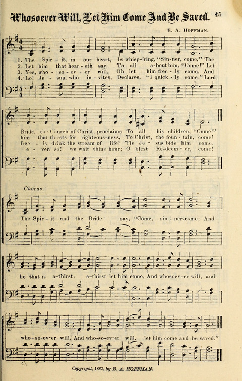 Spiritual Songs No. 2: for Gospel Meetings and the Sunday school page 45