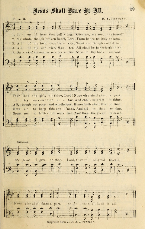Spiritual Songs No. 2: for Gospel Meetings and the Sunday school page 59