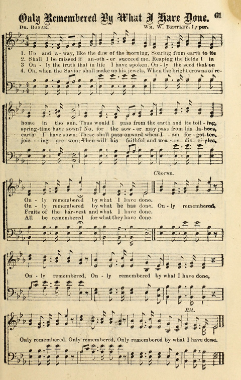 Spiritual Songs No. 2: for Gospel Meetings and the Sunday school page 61