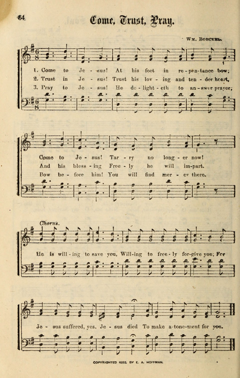 Spiritual Songs No. 2: for Gospel Meetings and the Sunday school page 64