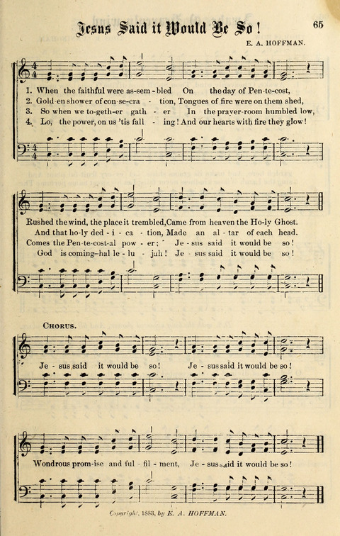 Spiritual Songs No. 2: for Gospel Meetings and the Sunday school page 65