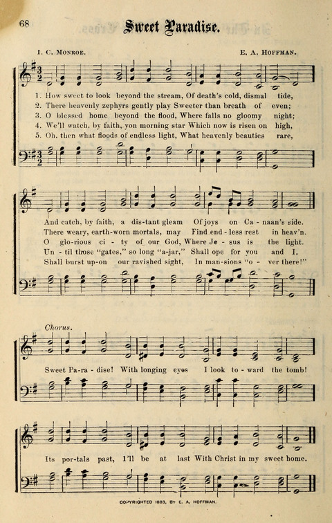 Spiritual Songs No. 2: for Gospel Meetings and the Sunday school page 68