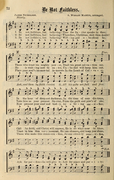 Spiritual Songs No. 2: for Gospel Meetings and the Sunday school page 72
