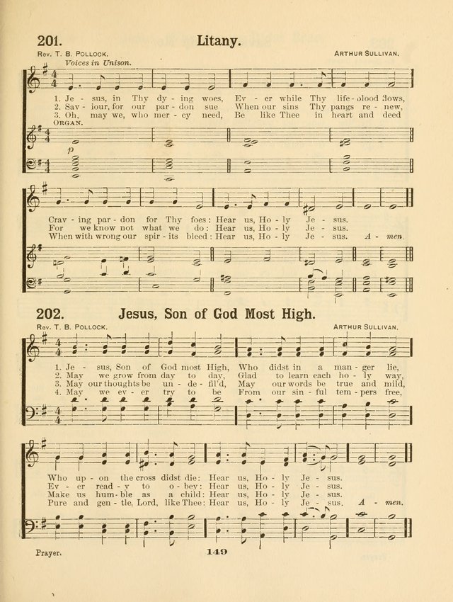 Select Songs No. 2: for the singing service in the prayer meeting; Sunday school; Christian Endeavor meetings page 149