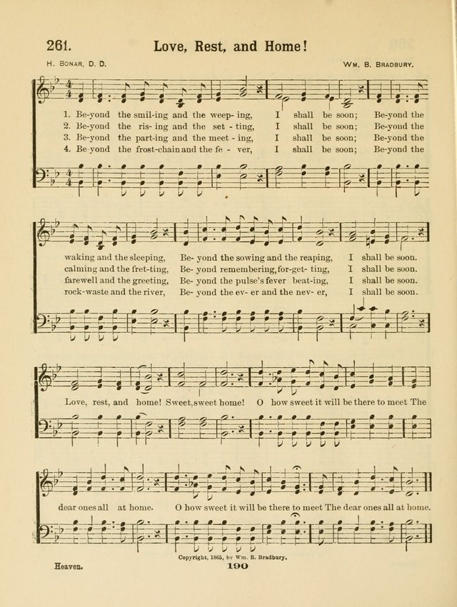 Select Songs No. 2: for the singing service in the prayer meeting; Sunday school; Christian Endeavor meetings page 190