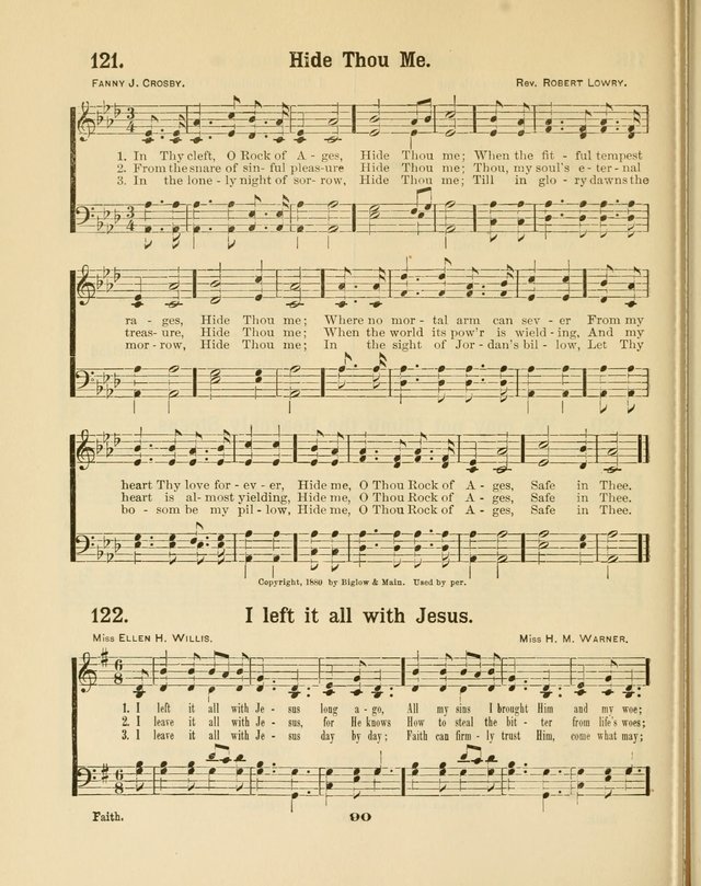 Select Songs No. 2: for the singing service in the prayer meeting; Sunday school; Christian Endeavor meetings page 90