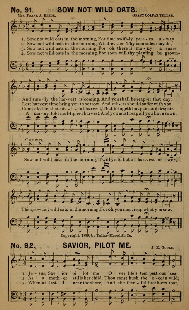 Sermons in Song No. 2: for use in Gospel Meetings and other religious services page 93