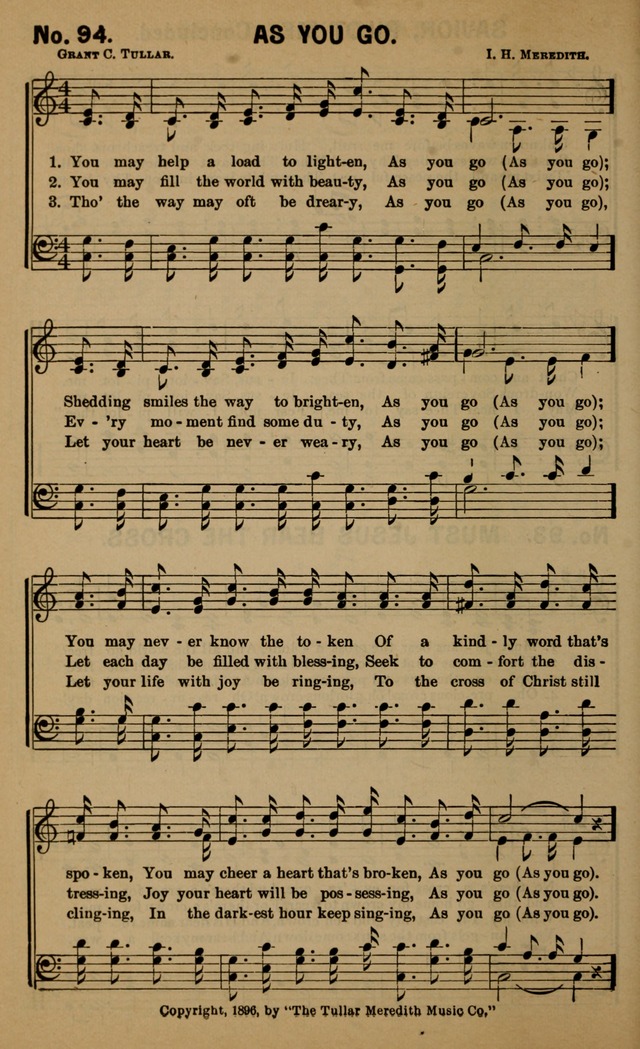 Sermons in Song No. 2: for use in Gospel Meetings and other religious services page 95
