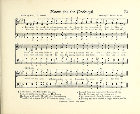 Sunday School Anthem and Chorus Book page 71