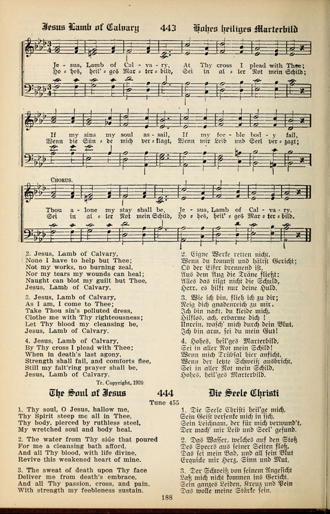 The Selah Song Book (Das Sela Gesangbuch) (2nd ed) page 186