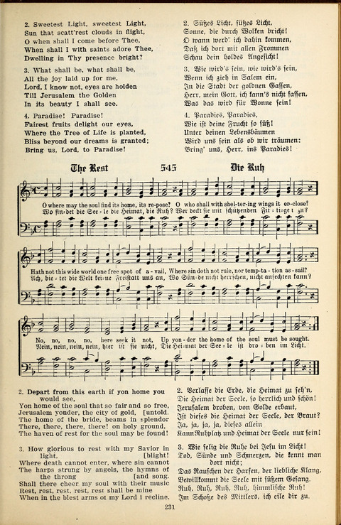 The Selah Song Book (Das Sela Gesangbuch) (2nd ed) page 229