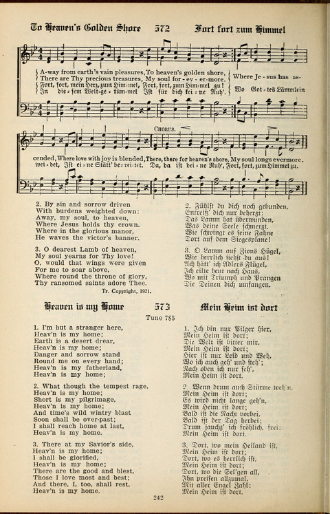 The Selah Song Book (Das Sela Gesangbuch) (2nd ed) page 240