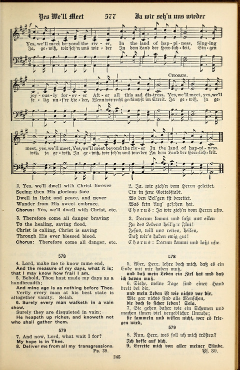 The Selah Song Book (Das Sela Gesangbuch) (2nd ed) page 243