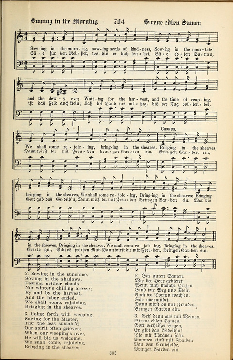 The Selah Song Book (Das Sela Gesangbuch) (2nd ed) page 303