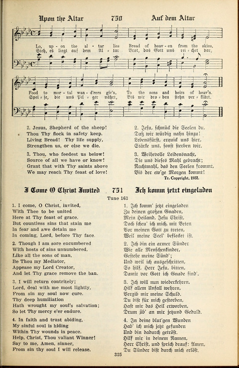 The Selah Song Book (Das Sela Gesangbuch) (2nd ed) page 323