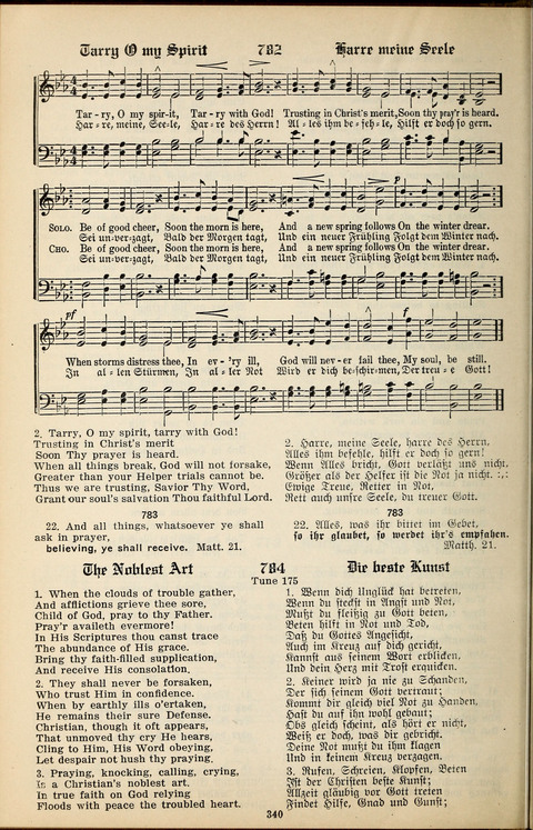 The Selah Song Book (Das Sela Gesangbuch) (2nd ed) page 338