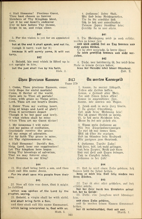 The Selah Song Book (Das Sela Gesangbuch) (2nd ed) page 361