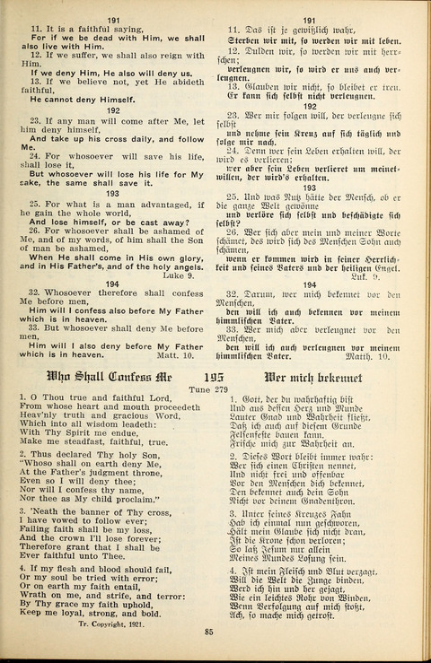 The Selah Song Book (Das Sela Gesangbuch) (2nd ed) page 83