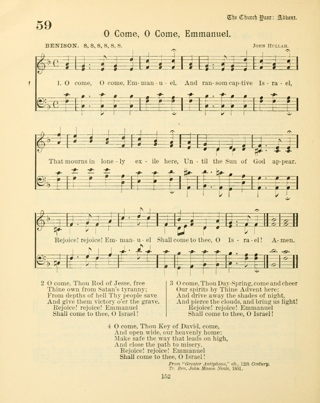 Sunday-School Book: with music: for the use of the Evangelical Lutheran congregations (Rev. and Enl.) page 154