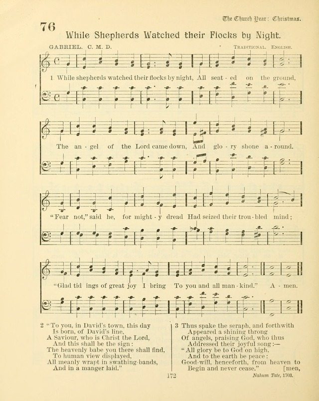 Sunday-School Book: with music: for the use of the Evangelical Lutheran congregations (Rev. and Enl.) page 174