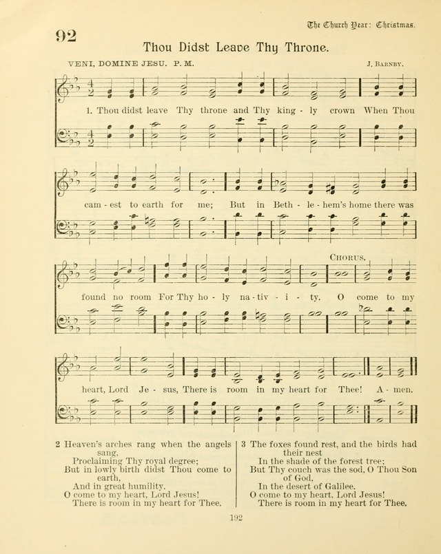 Sunday-School Book: with music: for the use of the Evangelical Lutheran congregations (Rev. and Enl.) page 194