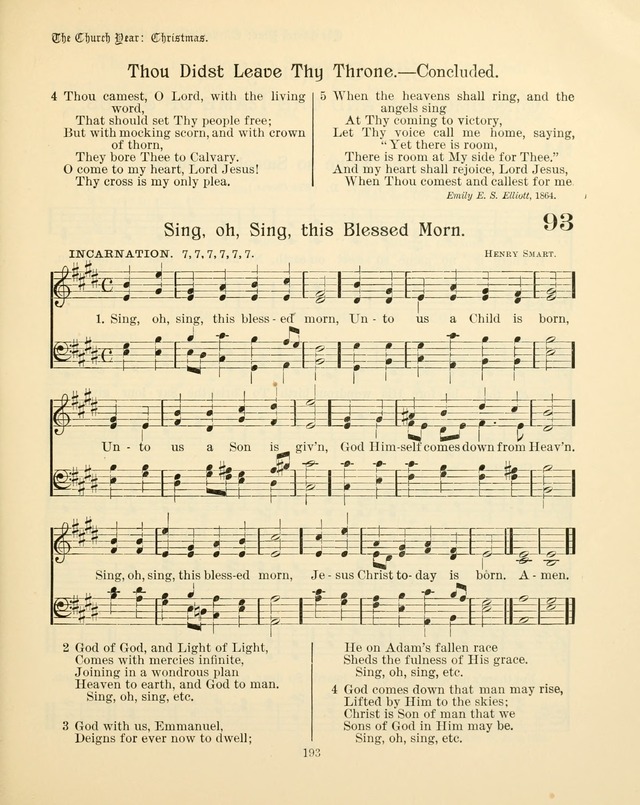 Sunday-School Book: with music: for the use of the Evangelical Lutheran congregations (Rev. and Enl.) page 195