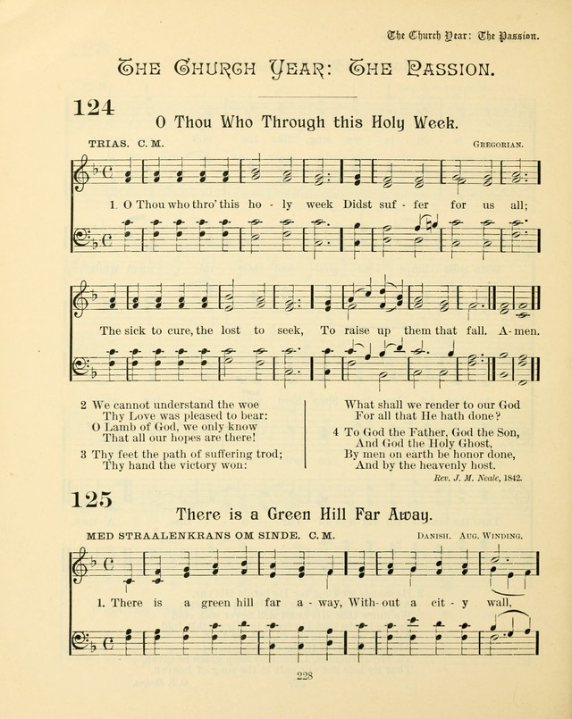 Sunday-School Book: with music: for the use of the Evangelical Lutheran congregations (Rev. and Enl.) page 230